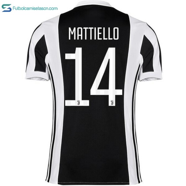 Camiseta Juventus 1ª Mattiello 2017/18